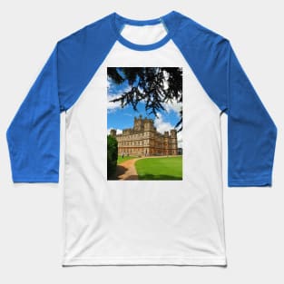 Highclere Castle Downton Abbey England UK Baseball T-Shirt